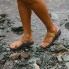 Z/Cloud Adjustable Strap Cushioned Sandal, Level B+W, dynamic 8