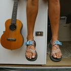 Mega Z/Cloud Wide-Strap Cushioned Sandal, Agate Baked Clay, dynamic 2