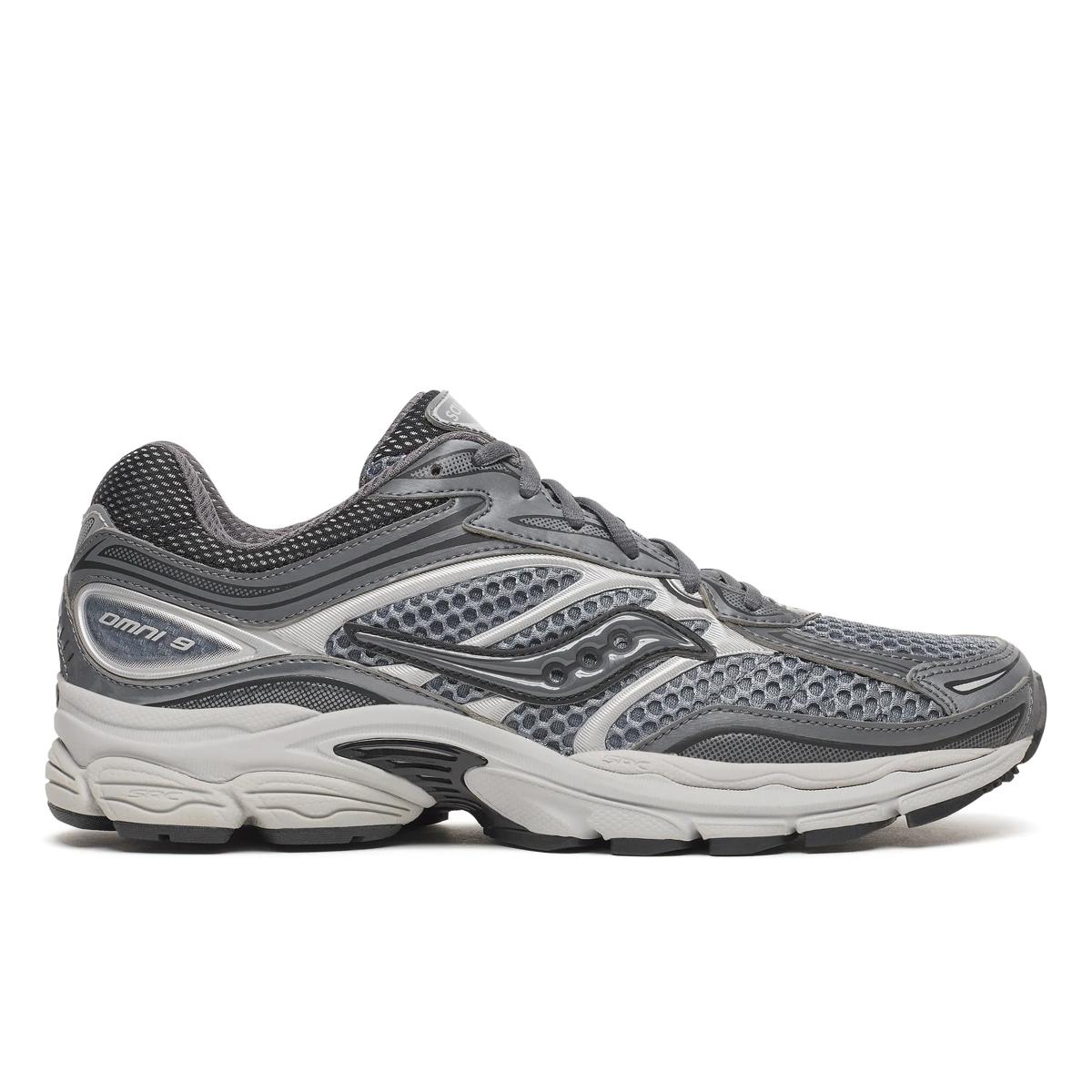 Saucony ProGrid Omni 9 — Carbon / Cadet