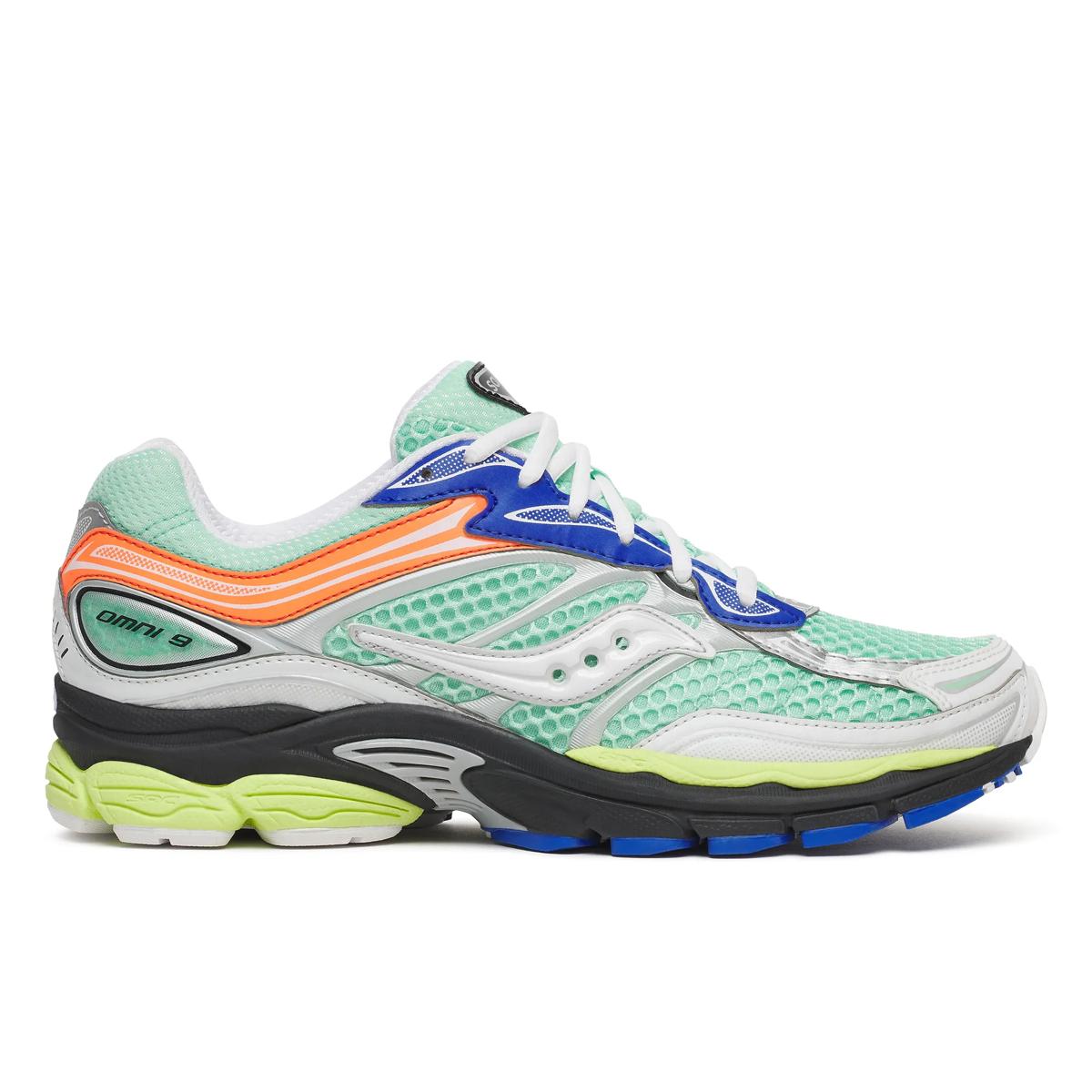 Saucony ProGrid Omni 9 — Mint / Multi