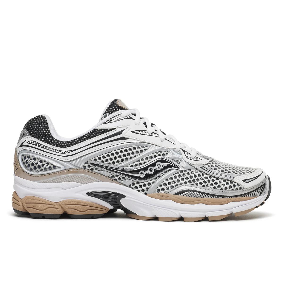 Saucony ProGrid Omni 9 — White / Saddle
