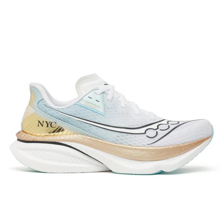 NYC Endorphin Azura, White | Gold, dynamic