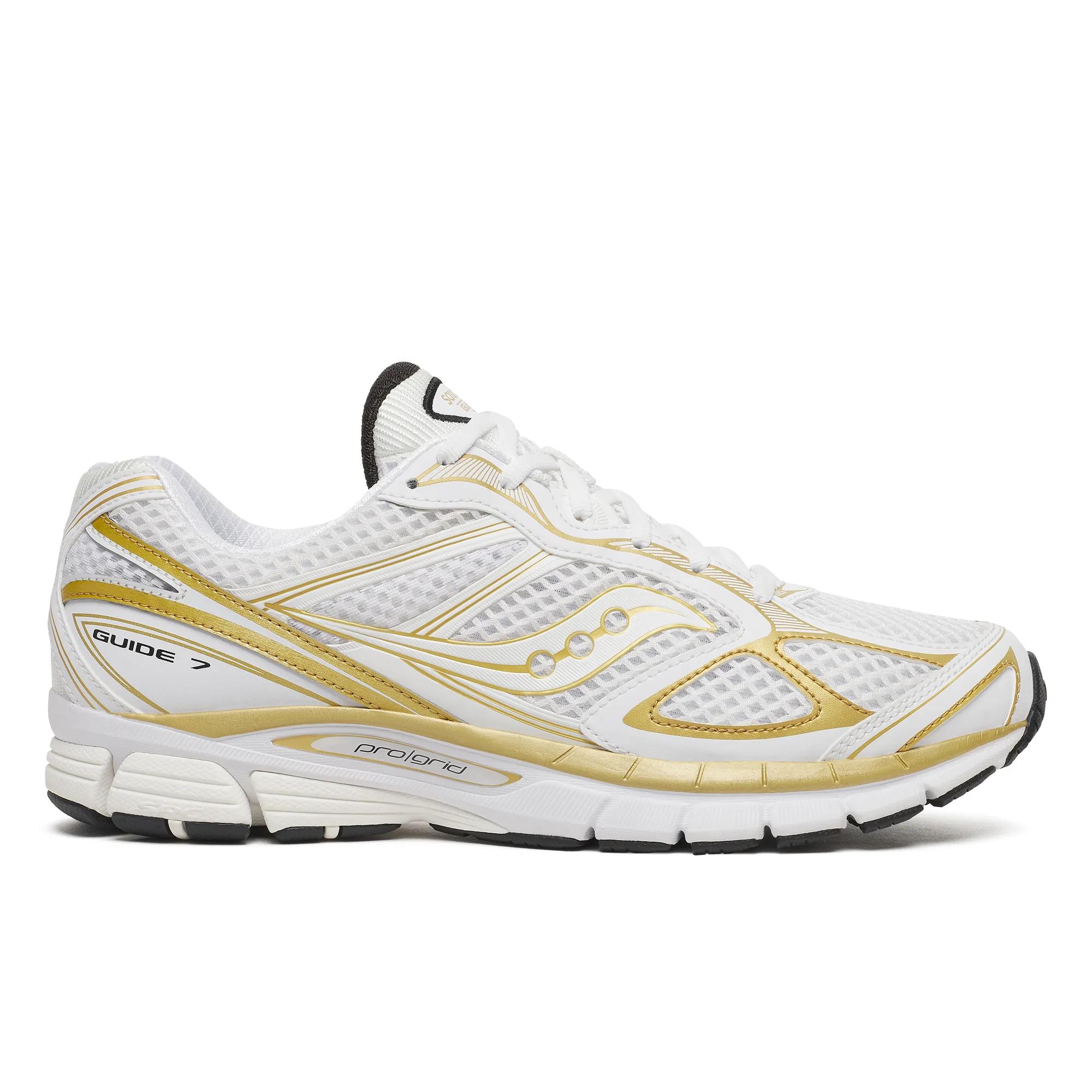 Saucony   Progrid Guide 7 Trainers - White  - Size UK 10.5