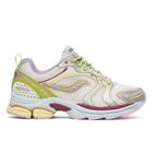 Evelynn World X Saucony ProGrid Triumph 4, Silver | Matcha, dynamic 1
