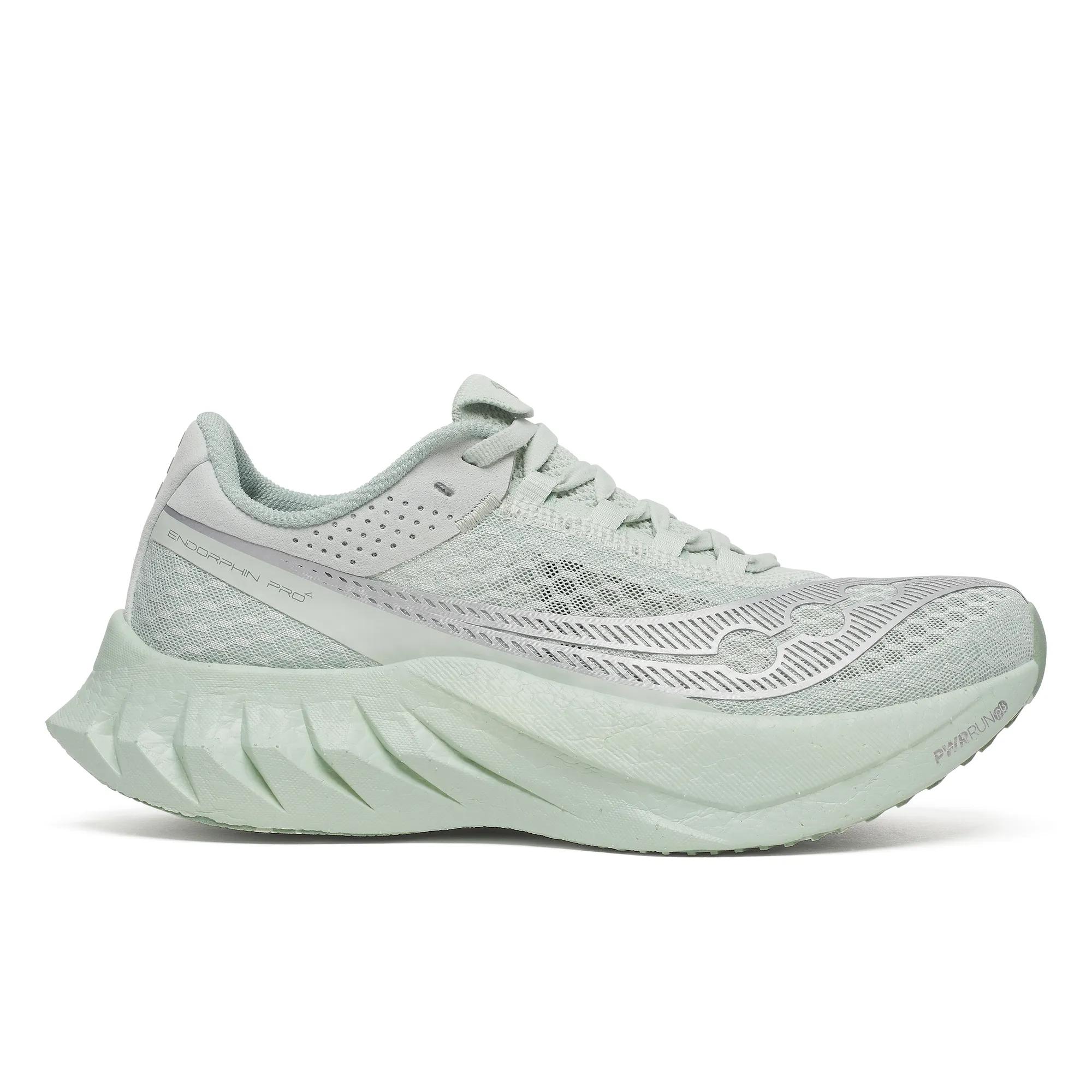 Saucony Women's Endorphin Pro 4 Trainers - Green  - Size UK 8.5