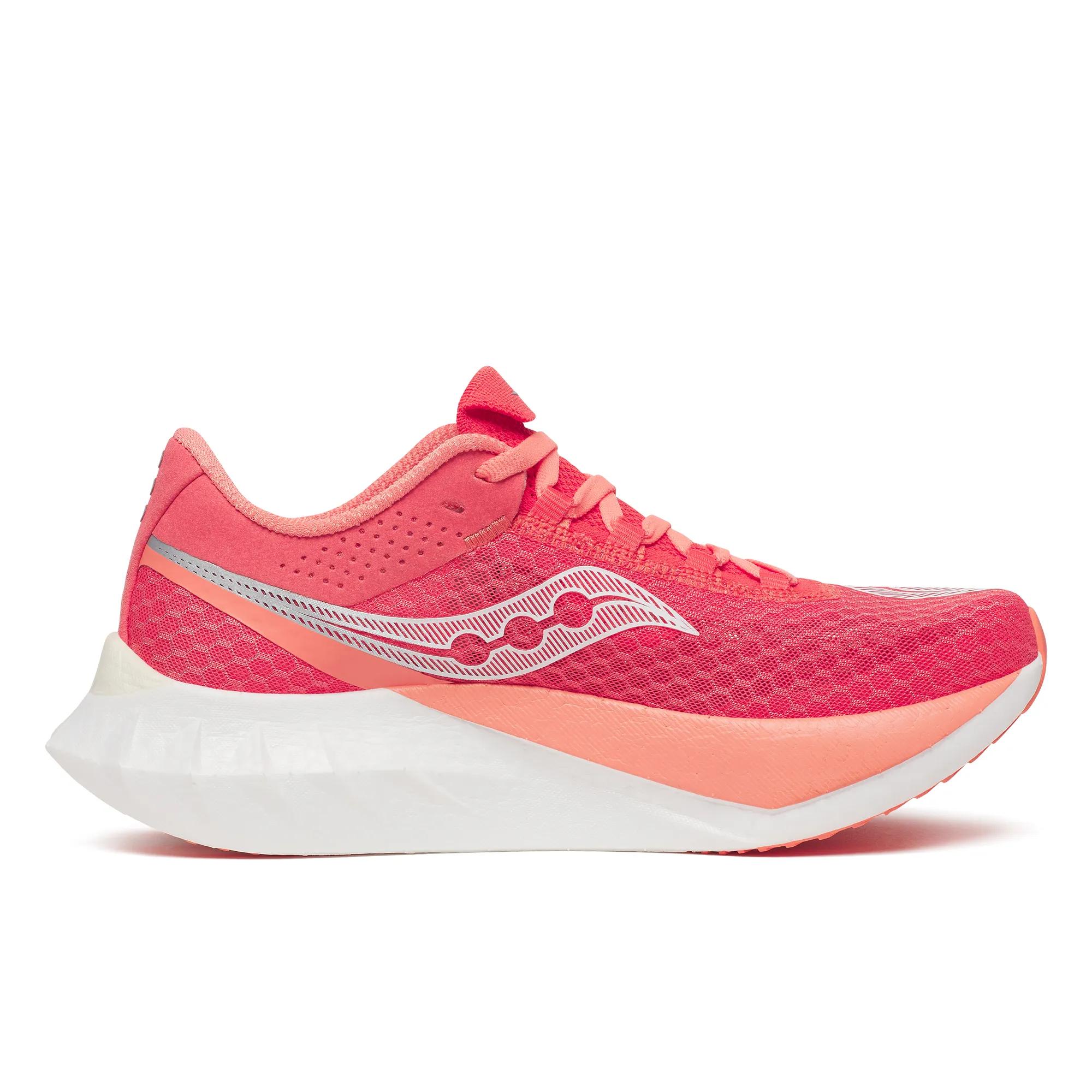 Saucony Women's Endorphin Pro 4 Trainers - Pink  - Size UK 4M