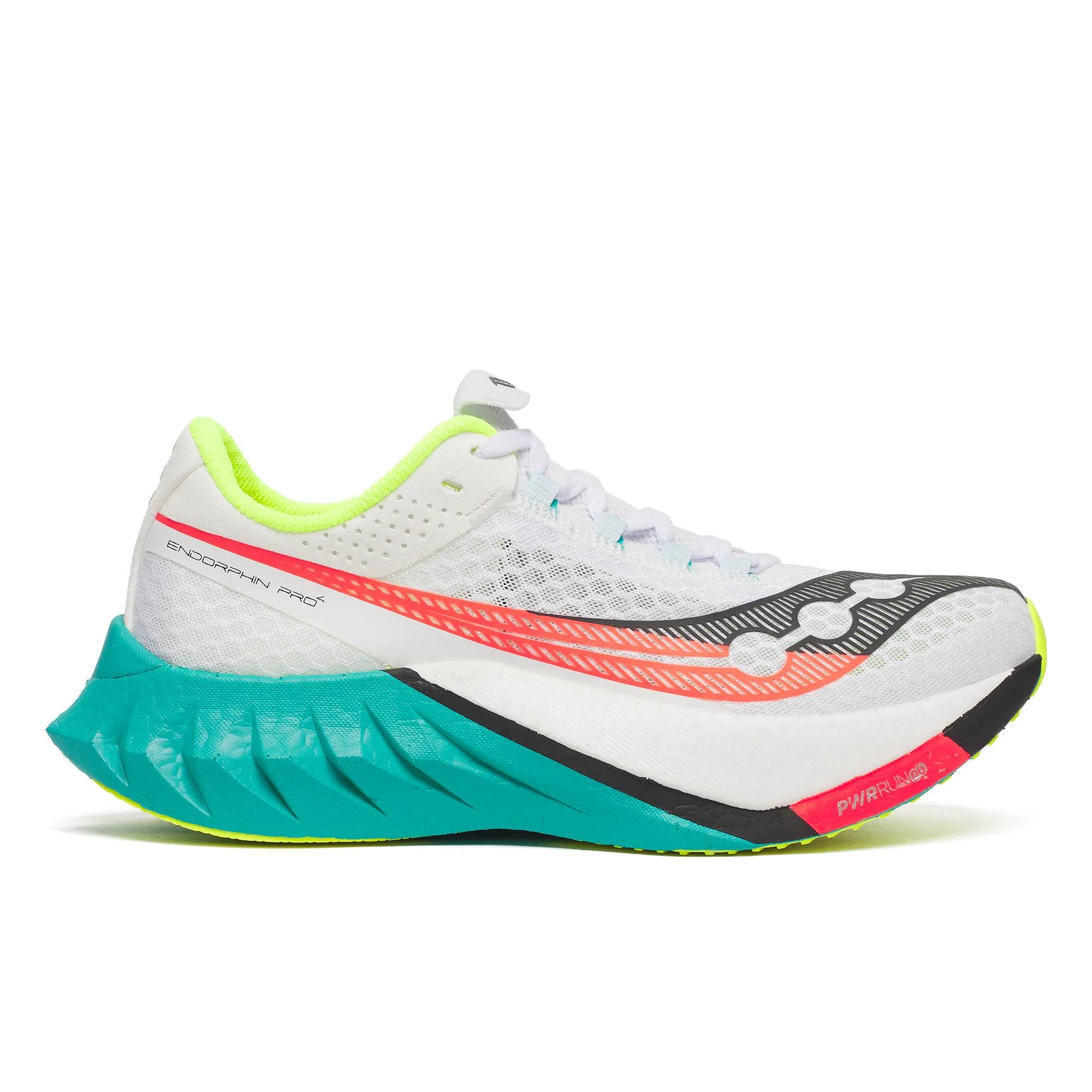 Saucony Women's Endorphin Pro 4 Trainers - White  - Size UK 4M