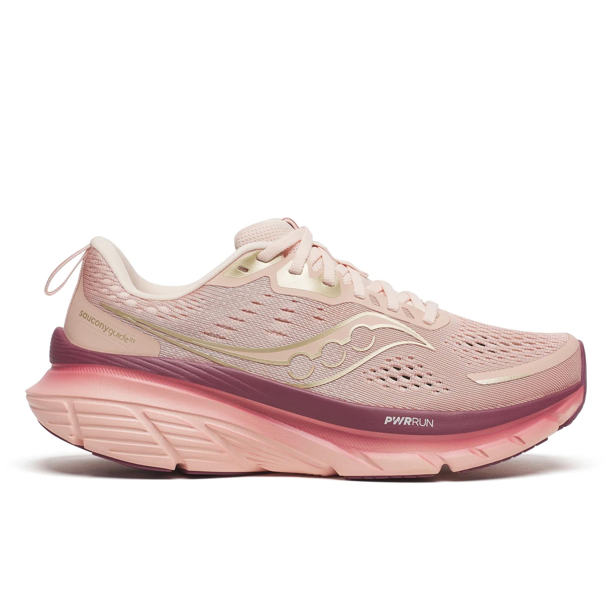 Saucony Women's Guide 18 Trainers - Pink  - Size UK 9.5