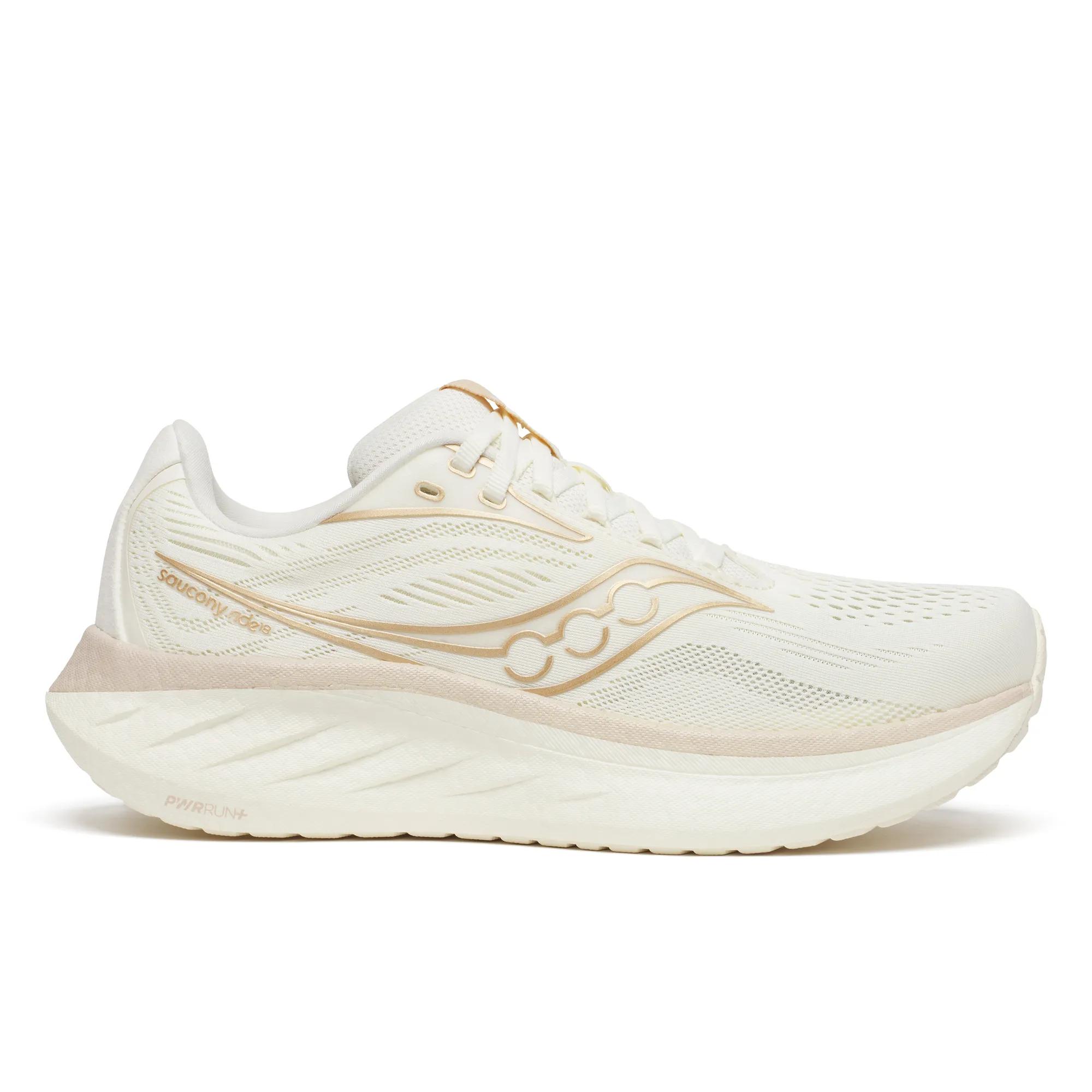 Saucony Women's Ride 18 Trainers - Cream  - Size UK 9.5