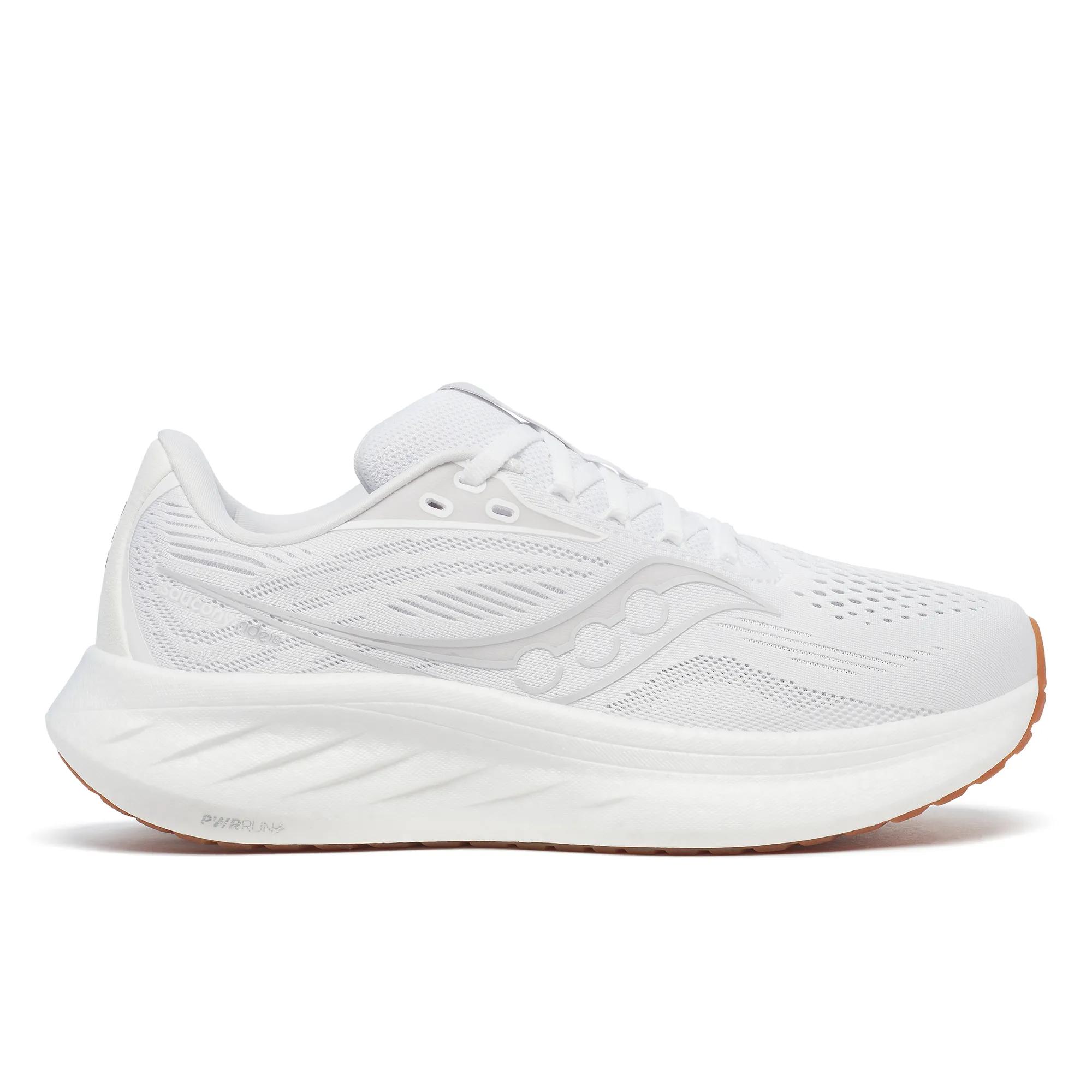 Saucony Women's Ride 18 Trainers - White  - Size UK 7.5
