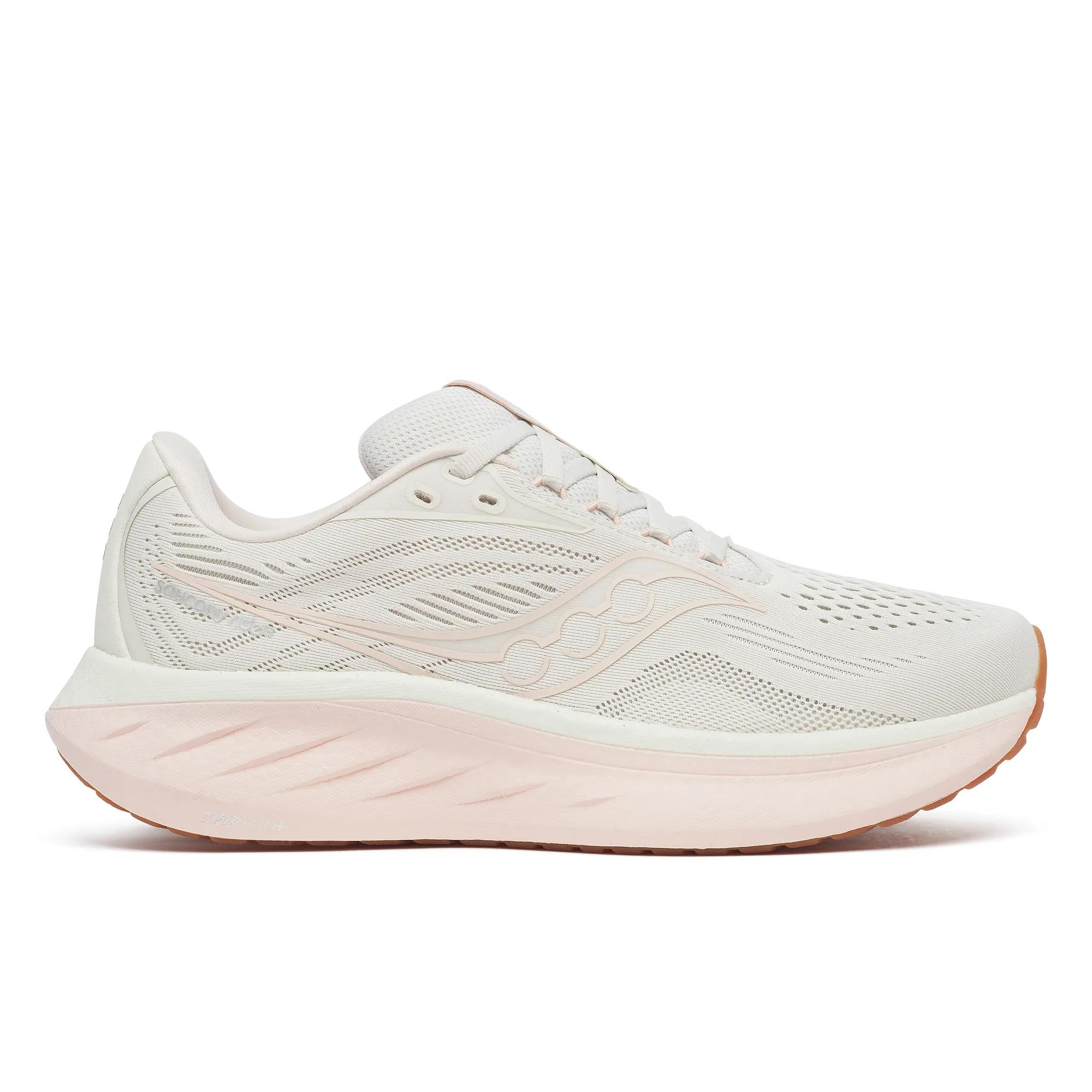 Saucony Women's Ride 18 Trainers - Cream  - Size UK 7.5