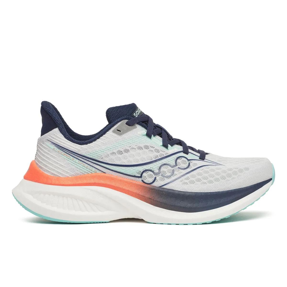 Saucony Women's Endorphin Speed 5 Trainers - White  - Size UK 8.5