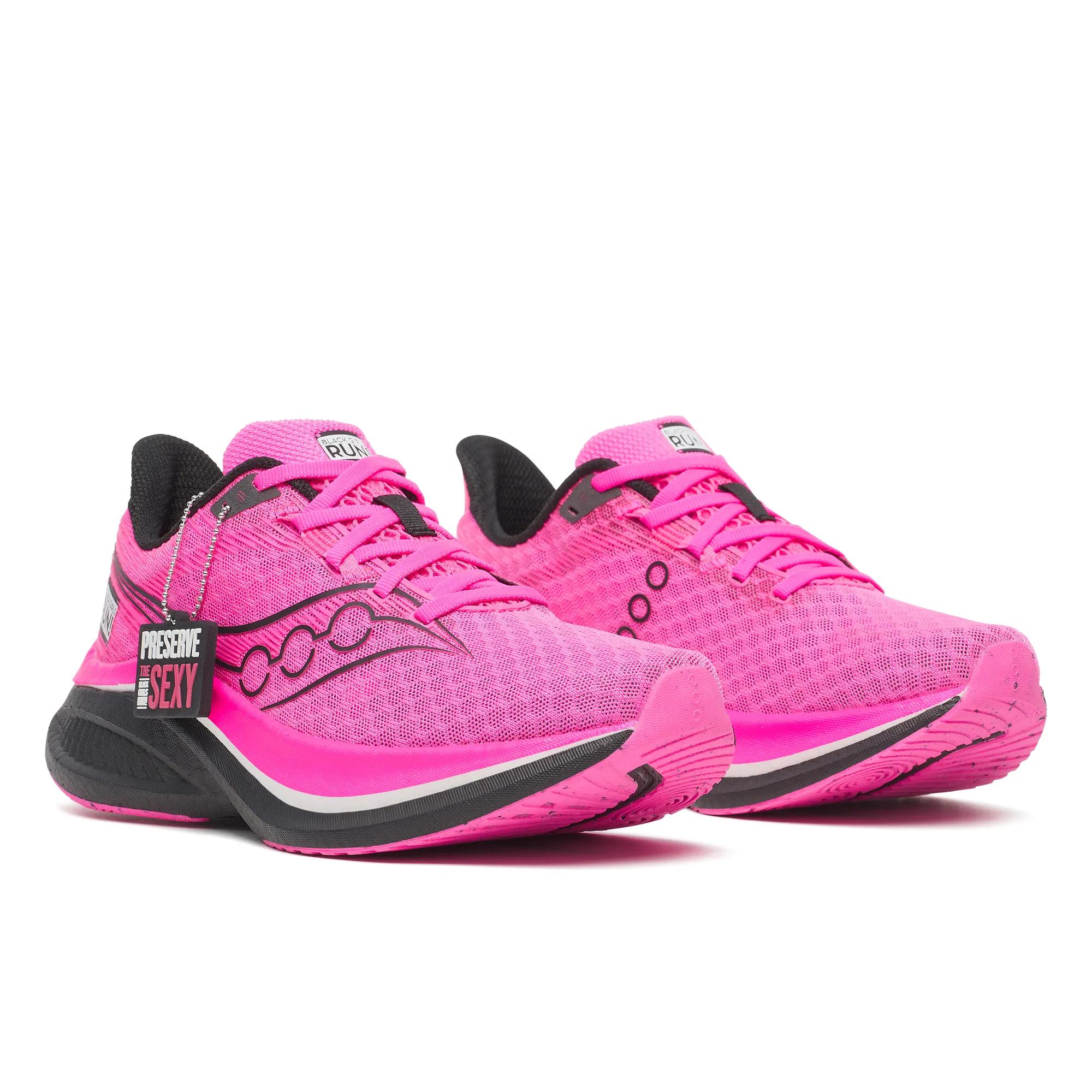 Black Girls Run X Saucony Endorphin Speed 5, Hot Pink | Black, dynamic 2