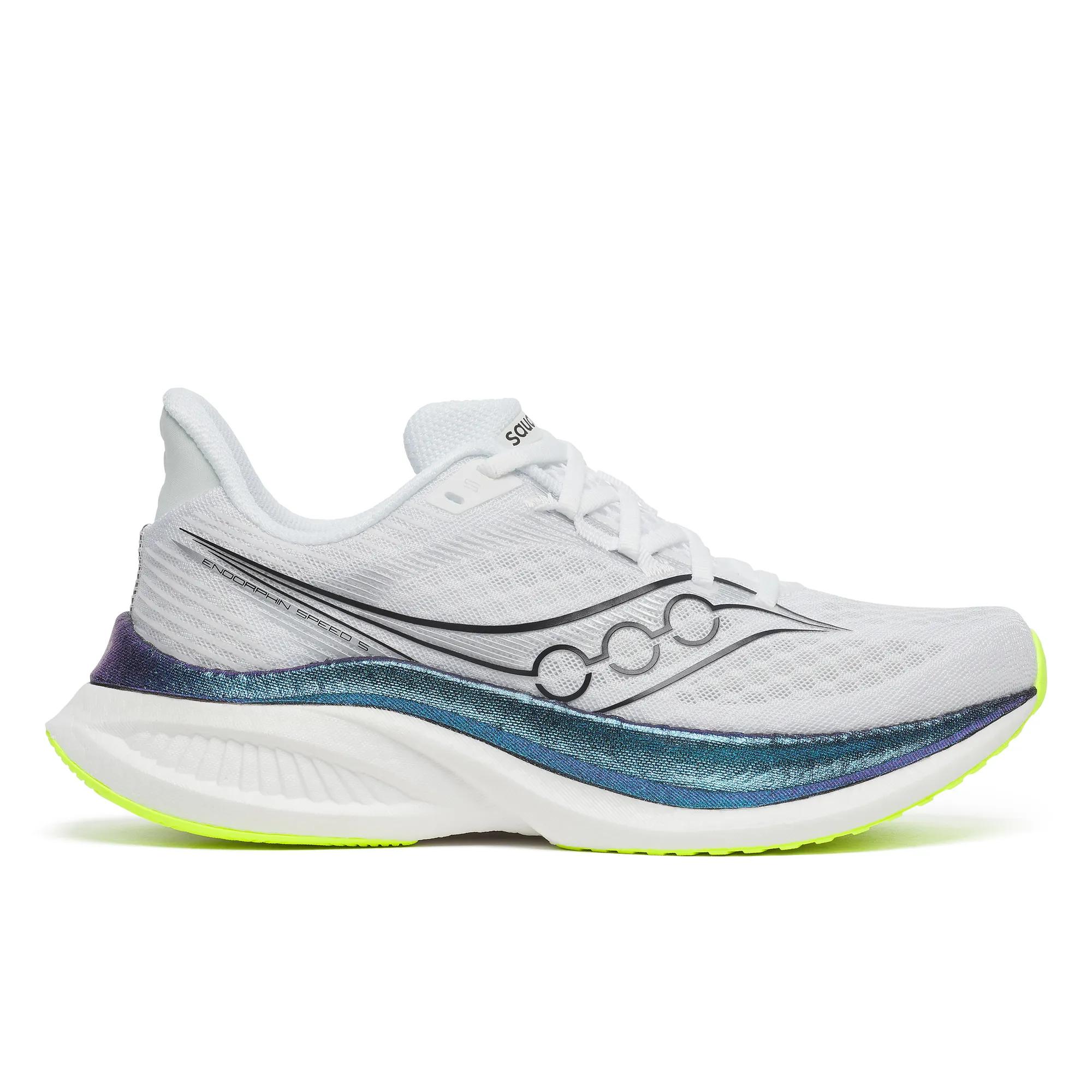 Saucony Women's Endorphin Speed 5 Trainers - White  - Size UK 9.5