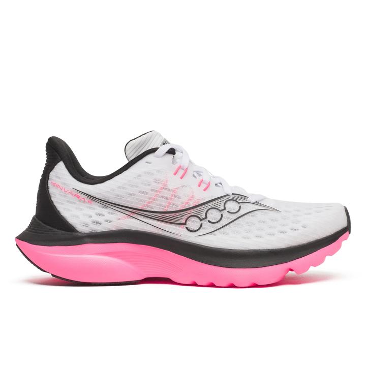 Kinvara 16, White | Black, dynamic