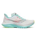 Kinvara 16, White | Aqua, dynamic 1