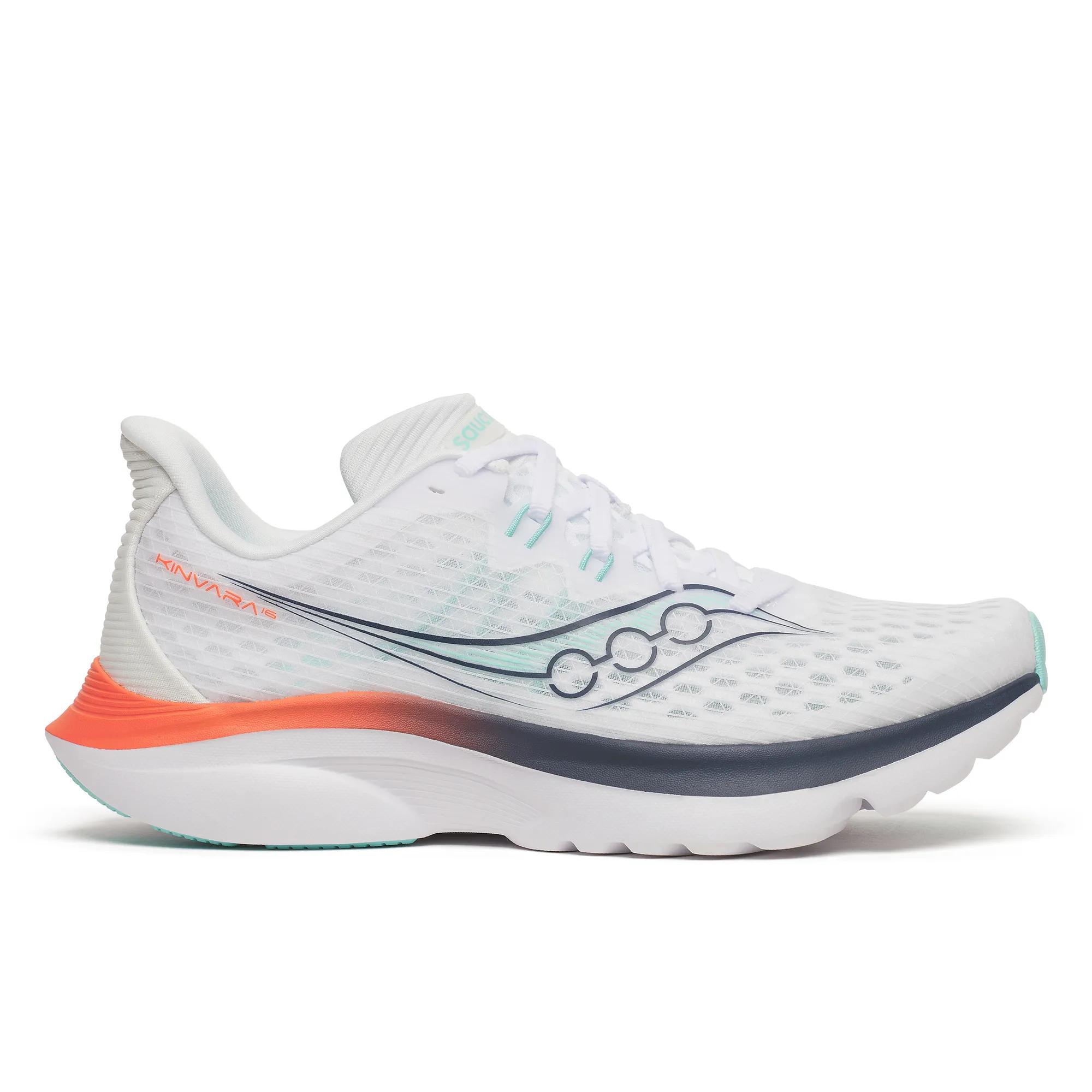 Saucony Women's Kinvara 16 Trainers - White  - Size UK 9.5