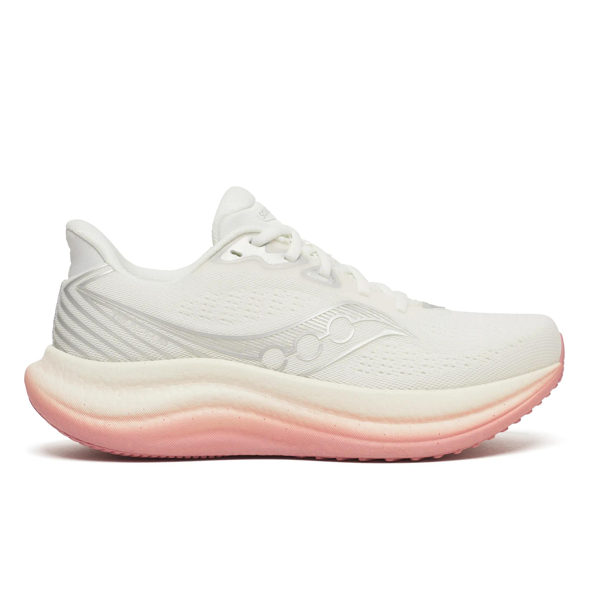 Saucony Women's Triumph 23 Trainers - Cream  - Size UK 10