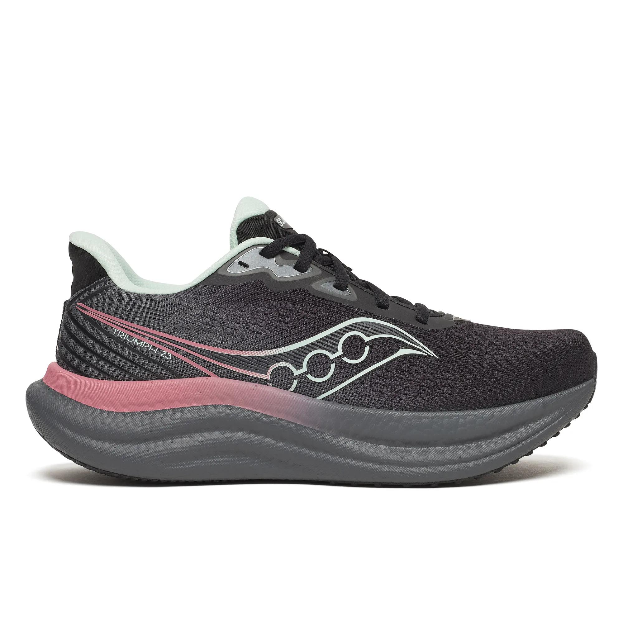 Saucony Women's Triumph 23 Trainers - Black  - Size UK 7.5