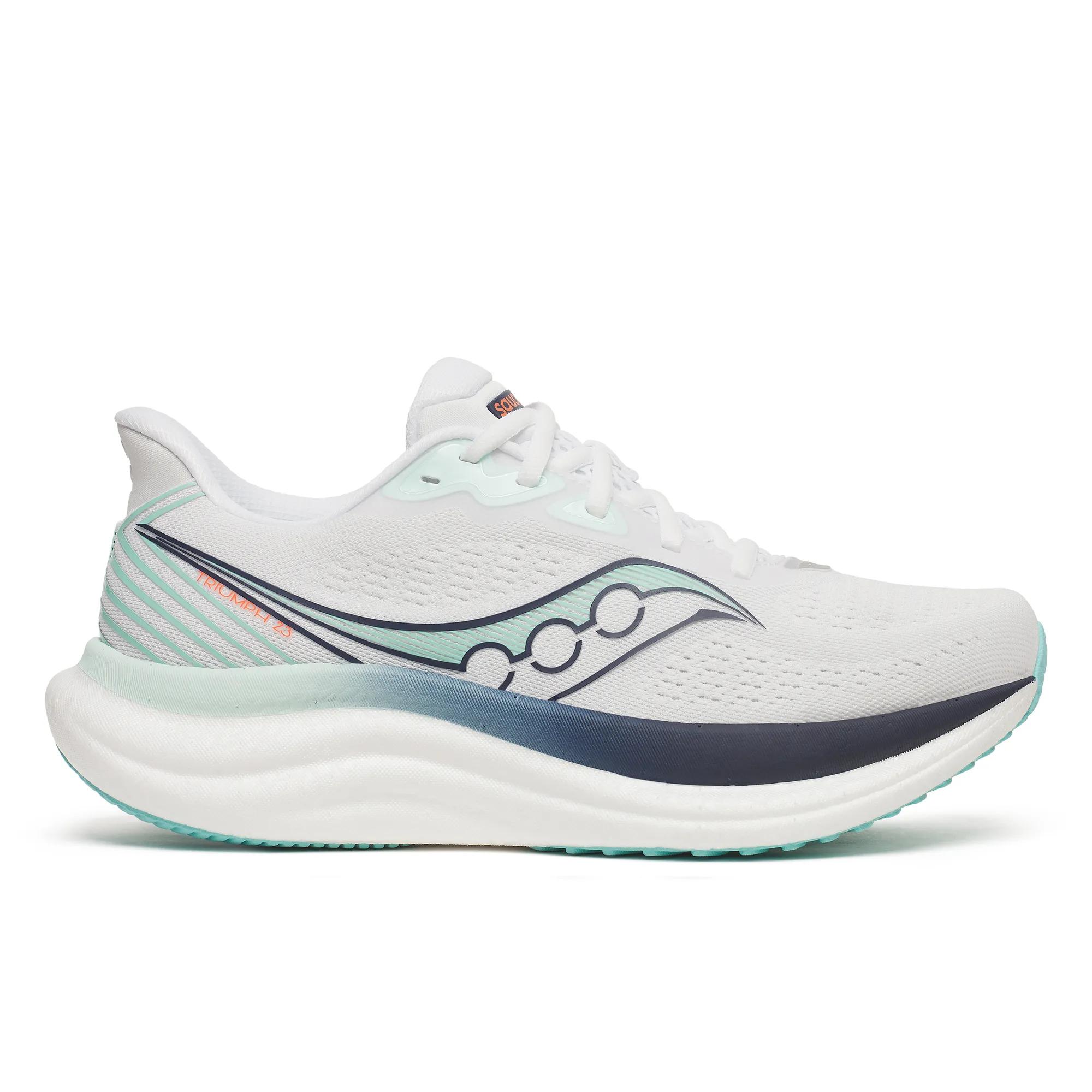 Saucony Women's Triumph 23 Trainers - White  - Size UK 10