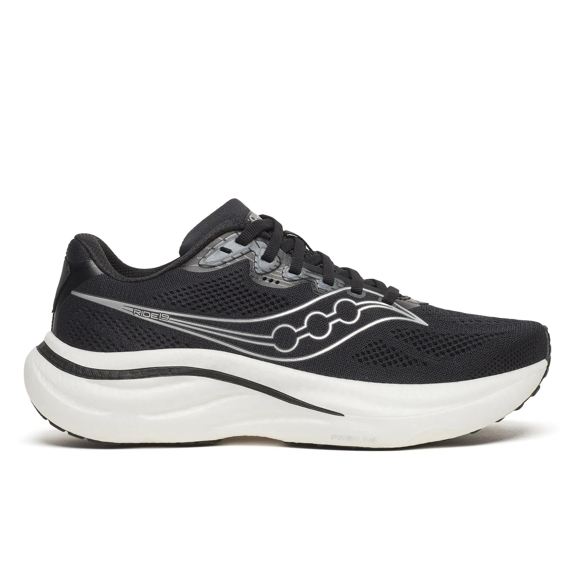 Saucony Women's Ride 19 Trainers - Black  - Size UK 6.5