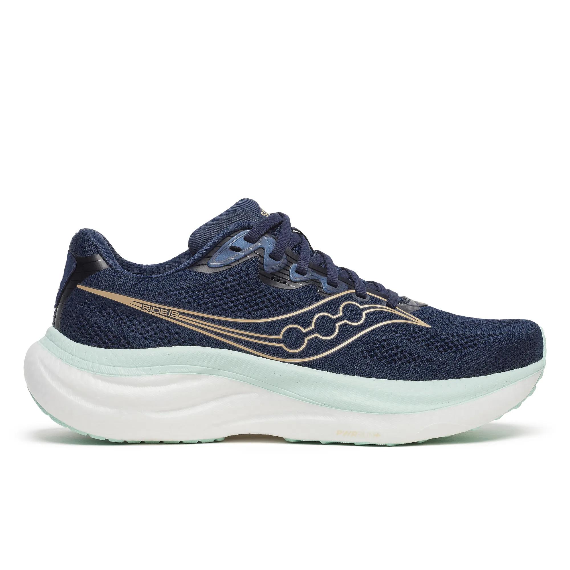 Saucony Women's Ride 19 Trainers - Blue  - Size UK 9.5