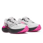 Black Girls Run X Saucony Ride 19, Fog | Hot Pink, dynamic 2