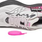 Black Girls Run X Saucony Ride 19, Fog | Hot Pink, dynamic 8