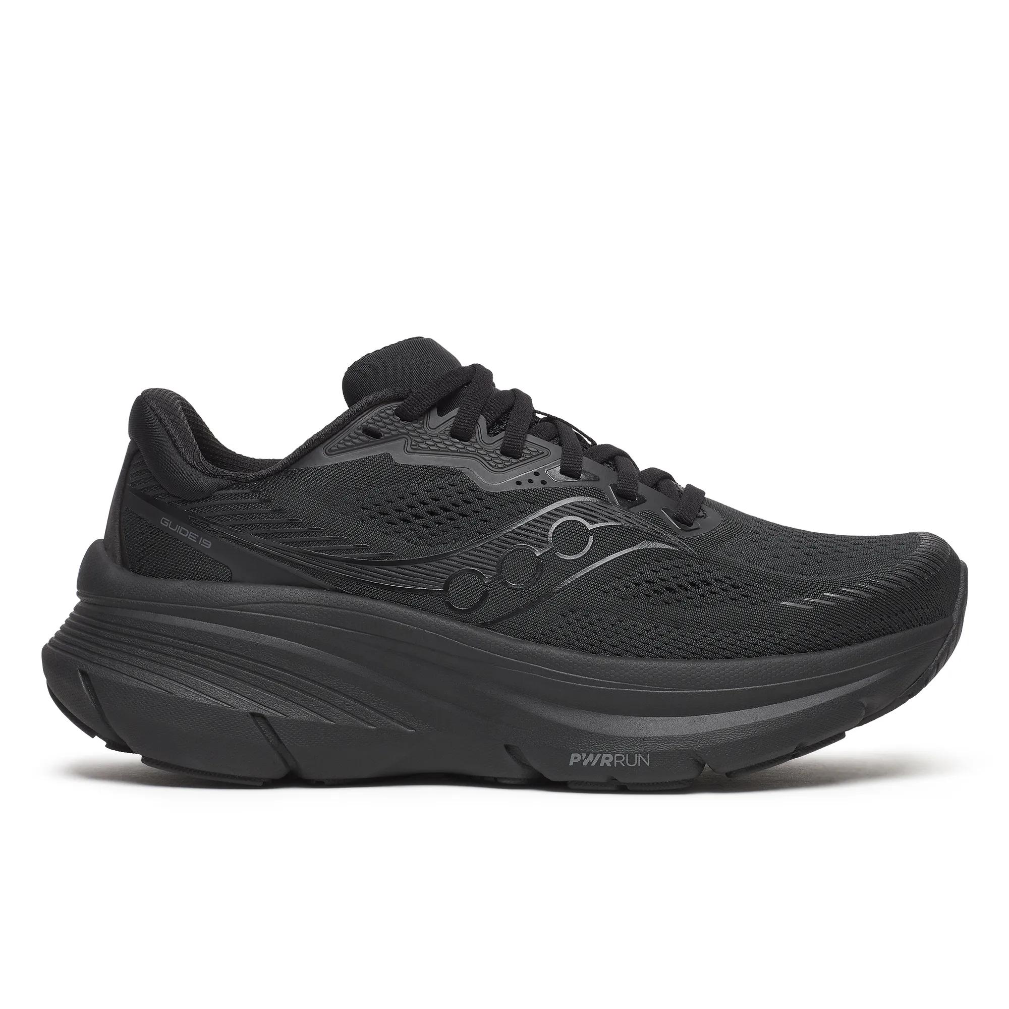 Saucony Women's Guide 19 Trainers - Black  - Size UK 3M