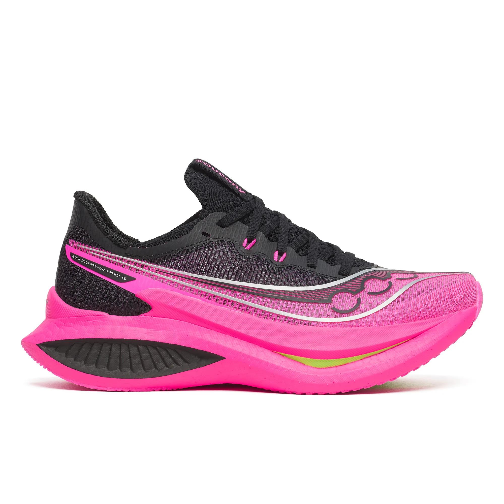 Saucony Women's Endorphin Pro 5 Trainers - Black  - Size UK 8