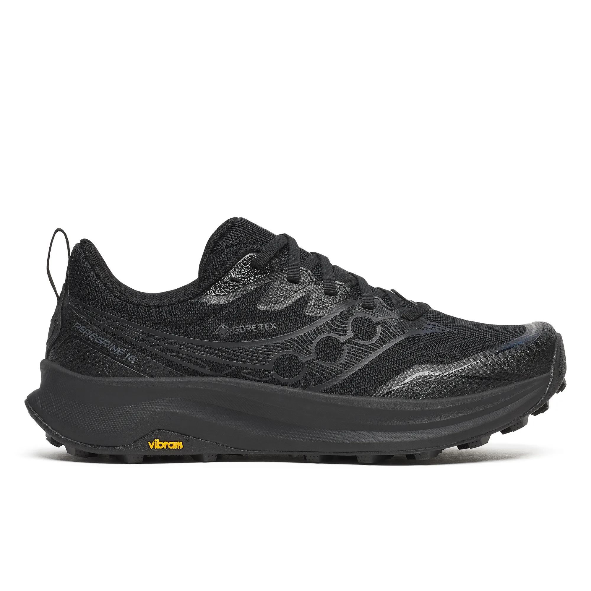 Saucony Women's Peregrine 16 Gtx Trainers - Black  - Size UK 2.5