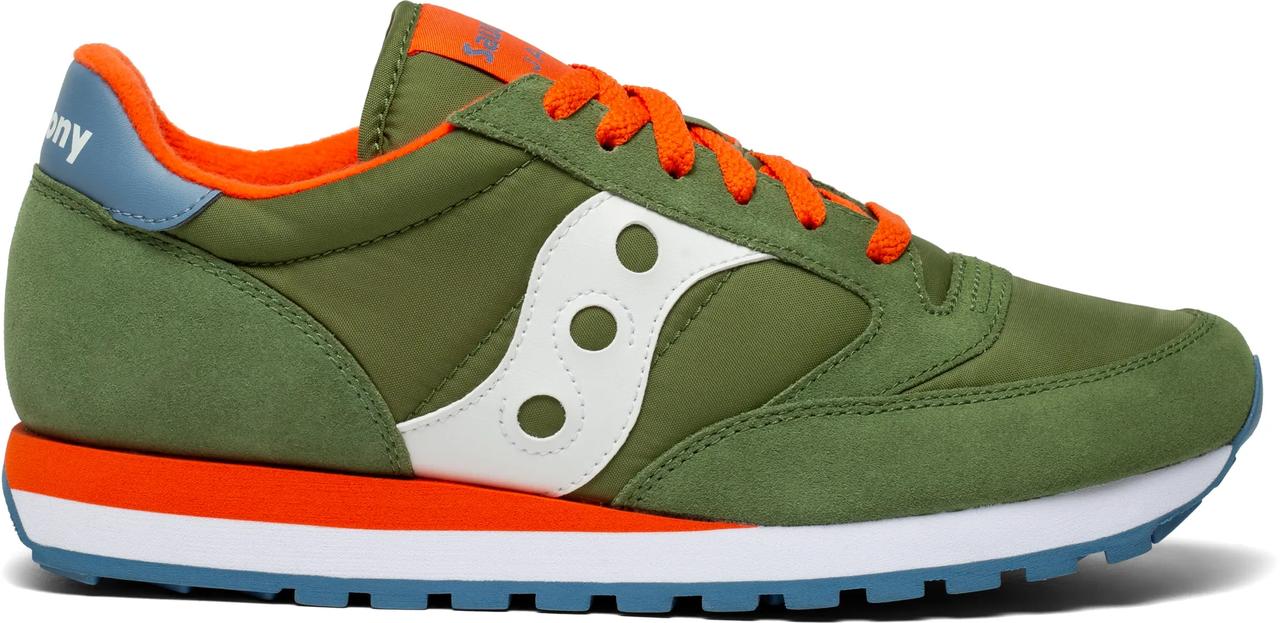 Saucony Mens Jazz Original S2044-371 Brown Olive Sz 7 Amazon.com | Uomo Saucony Jazz Original S2044.637 Trainers  main image 3