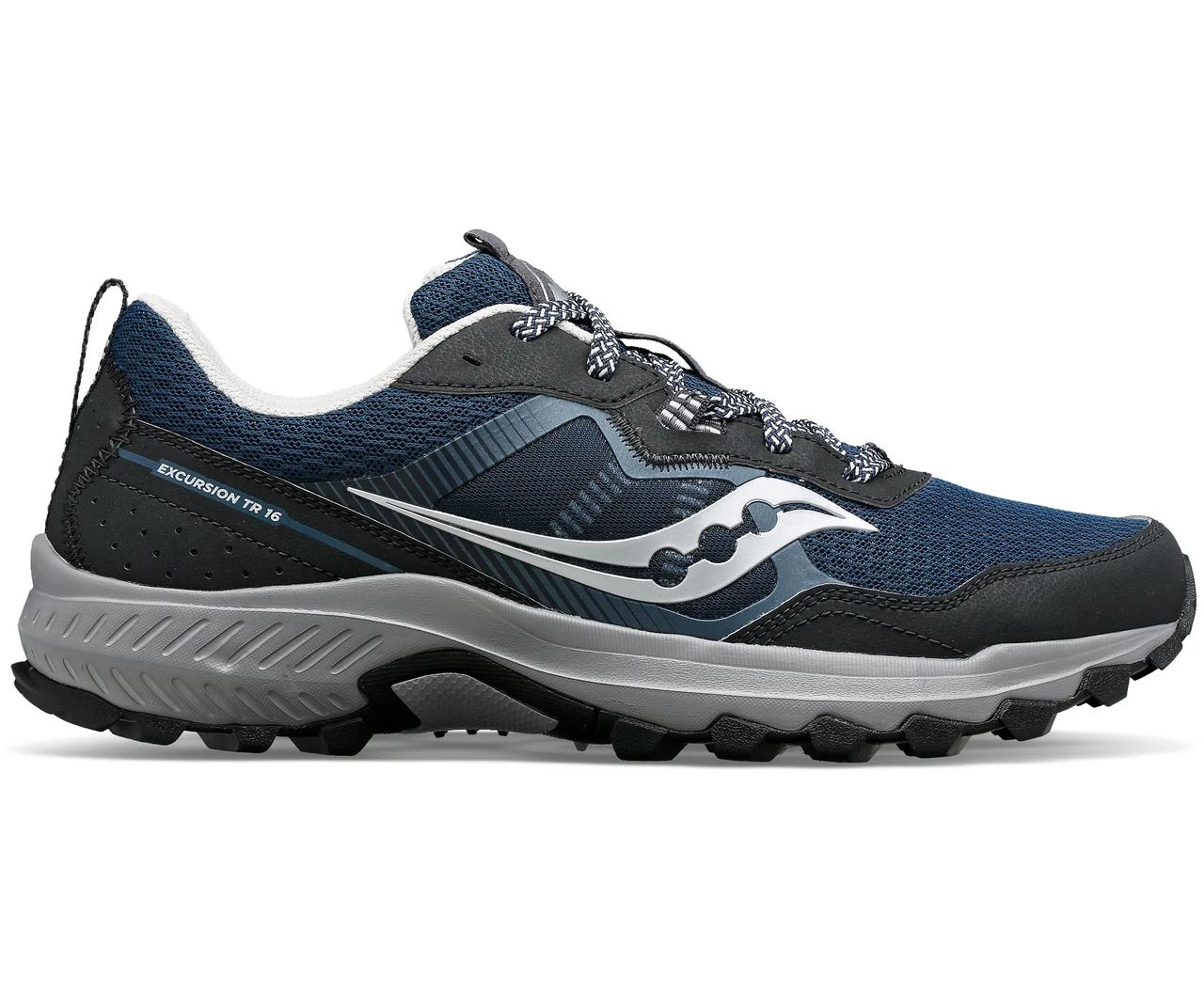 Saucony Excursion Tr 16 Trail Running Shoes Men\'s Size 9 Wide S20745-22 Blue EUC Saucony Men main image 3