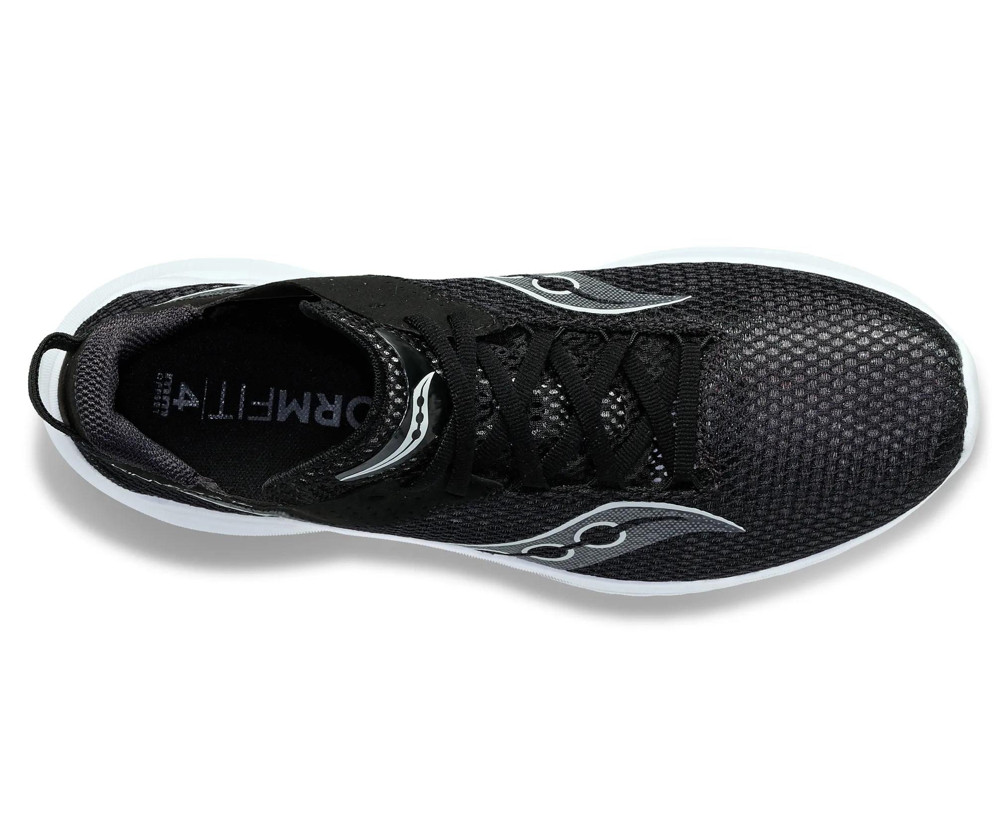 Kinvara 14, Black | White, dynamic 3