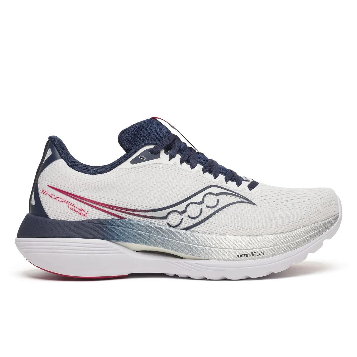 Saucony Men's Endorphin Trainer Trainers - White  - Size UK 6.5