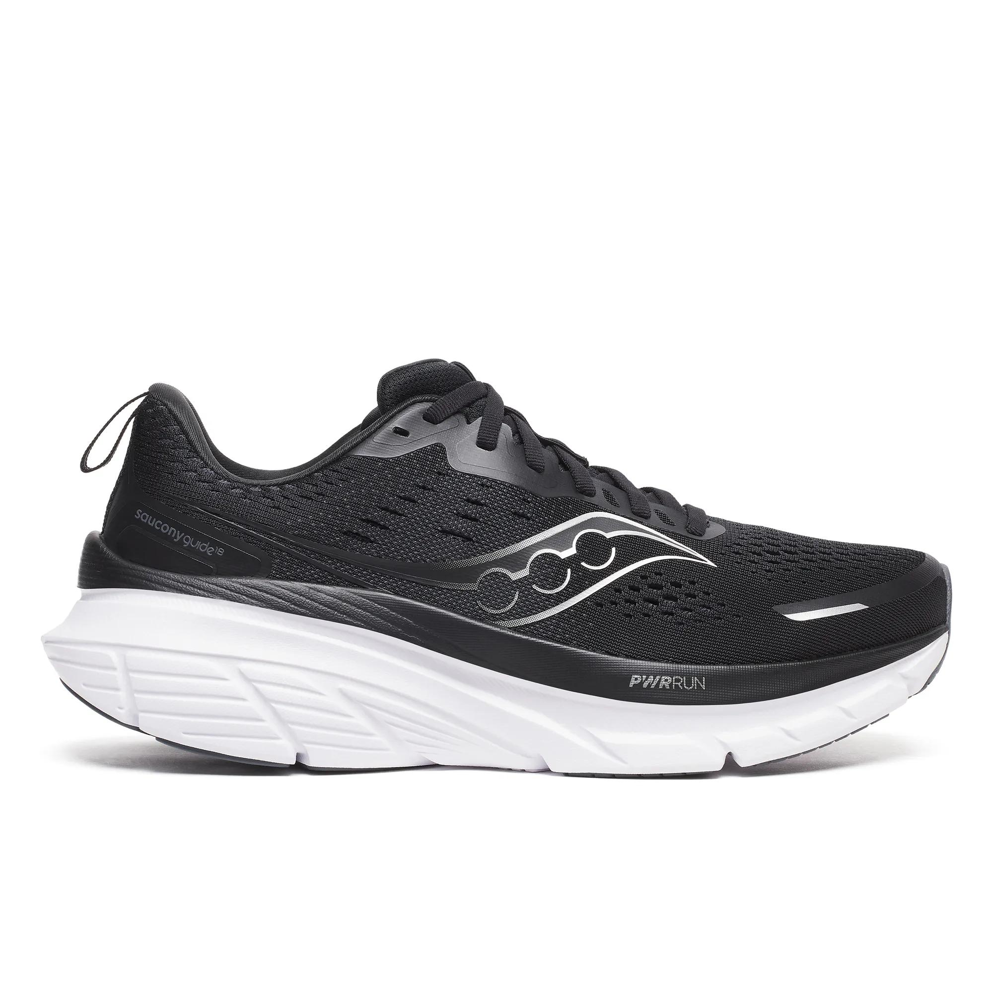 Saucony Men's Guide 18 Trainers - Black  - Size UK 9.5