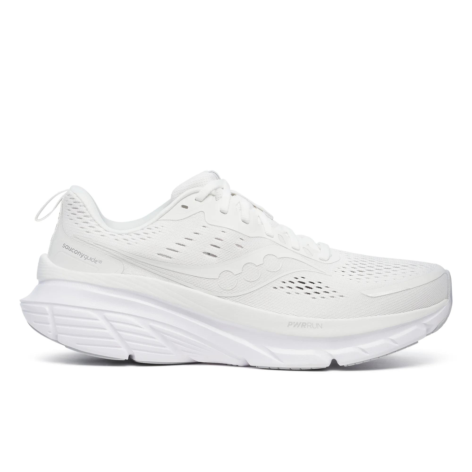 Saucony Men's Guide 18 Trainers - White  - Size UK 9.5