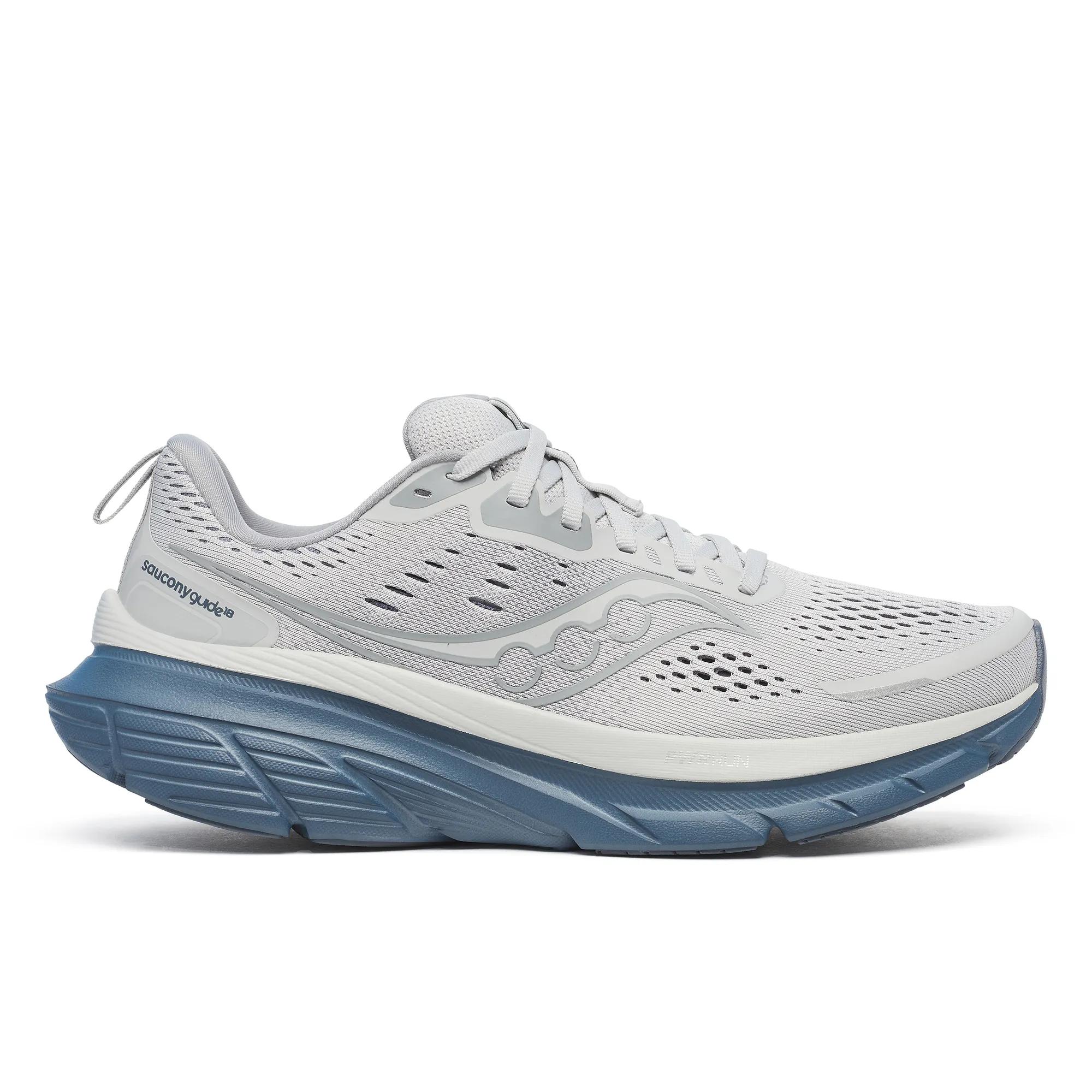 Saucony Men's Guide 18 Trainers - Grey  - Size UK 11