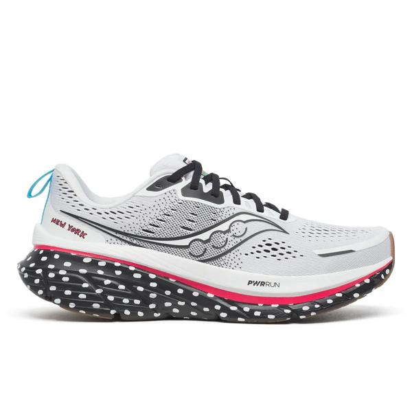 Keith Haring X Saucony NYC Guide 18, White | Black, dynamic