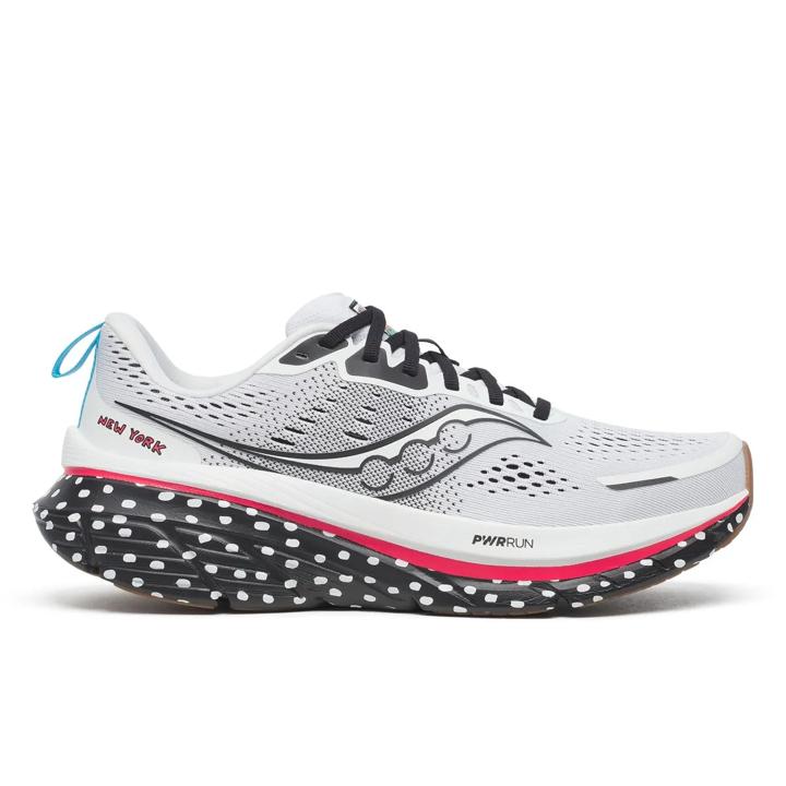 Keith Haring X Saucony NYC Guide 18, White | Black, dynamic