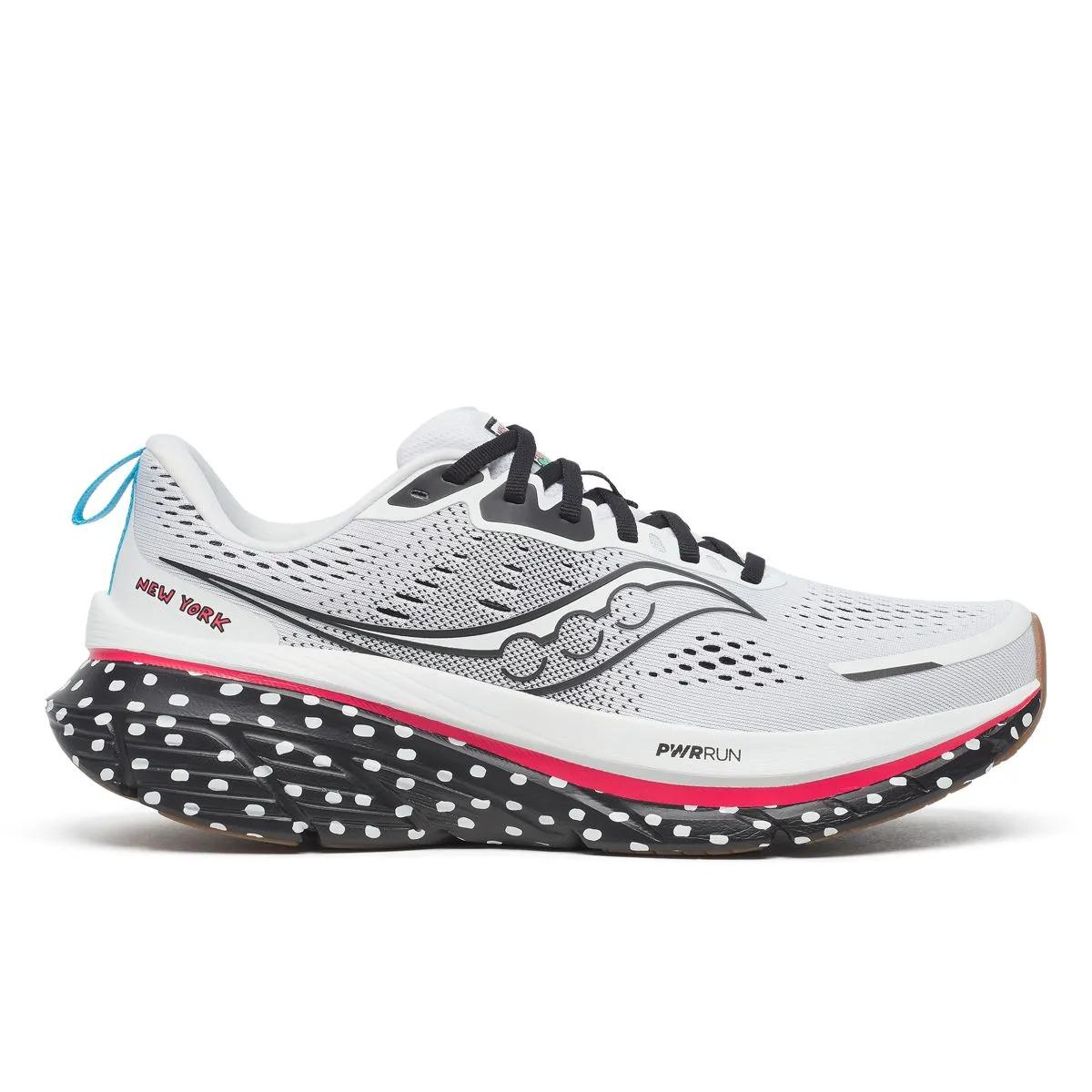 Keith Haring X Saucony NYC Guide 18, White | Black, dynamic 1