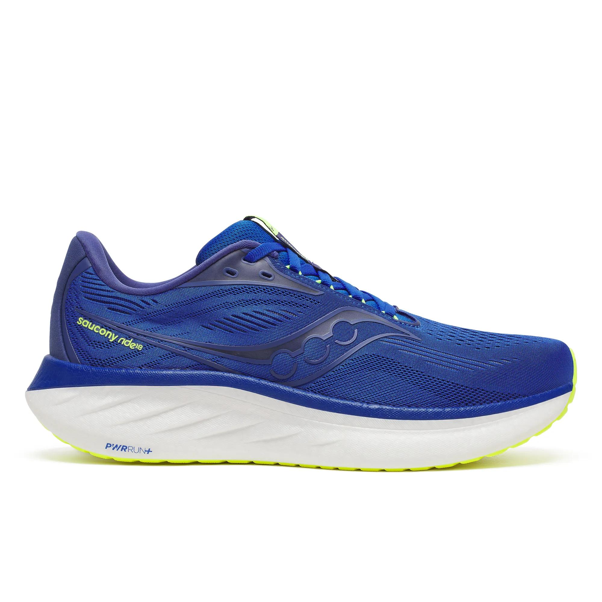 Saucony Men's Ride 18 Trainers - Blue  - Size UK 6.5
