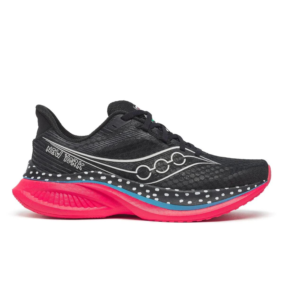 Keith Haring X Saucony NYC Endorphin Speed 5, Black | Red, dynamic 1