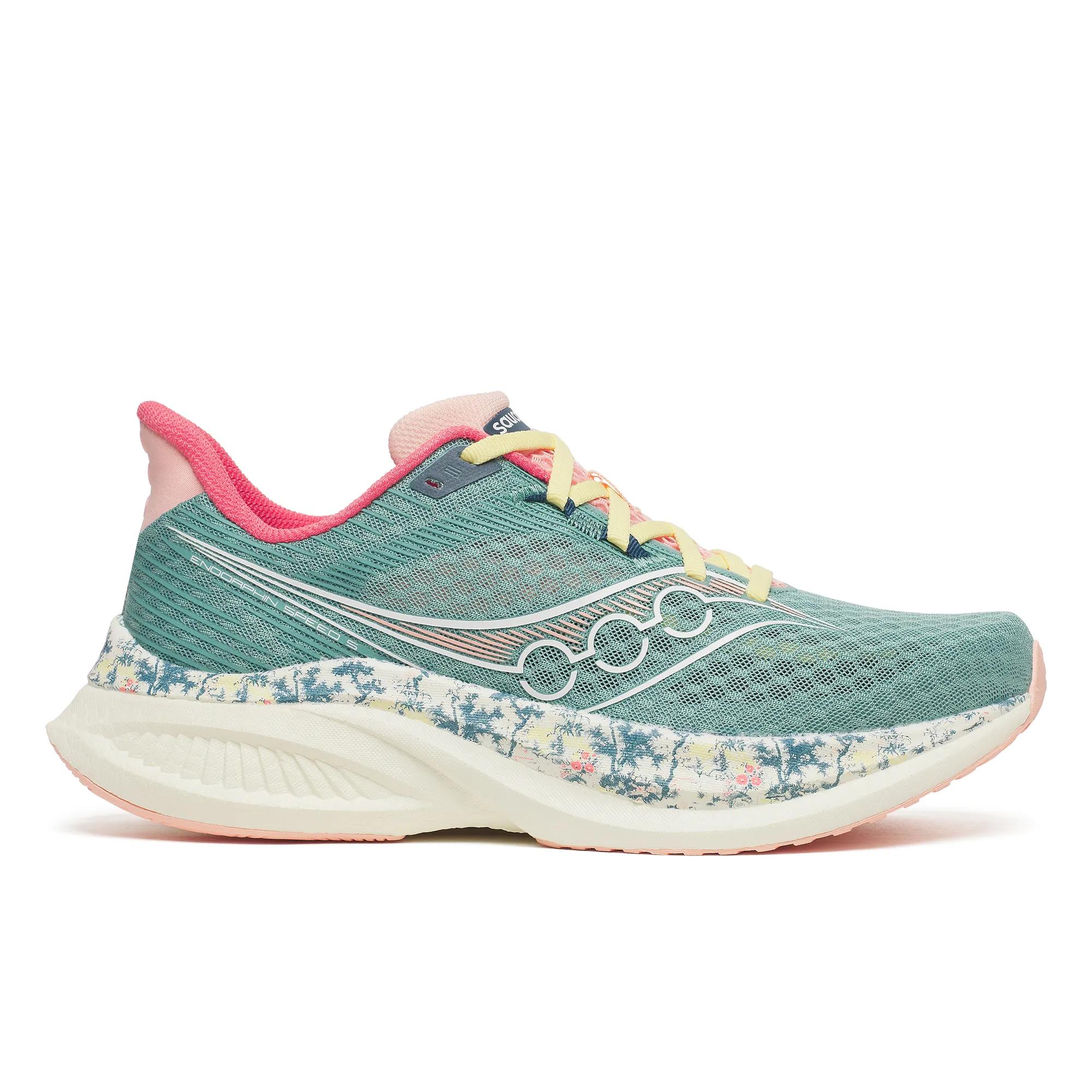 Saucony Men's Endorphin Speed 5 Trainers - Green  - Size UK 10.5