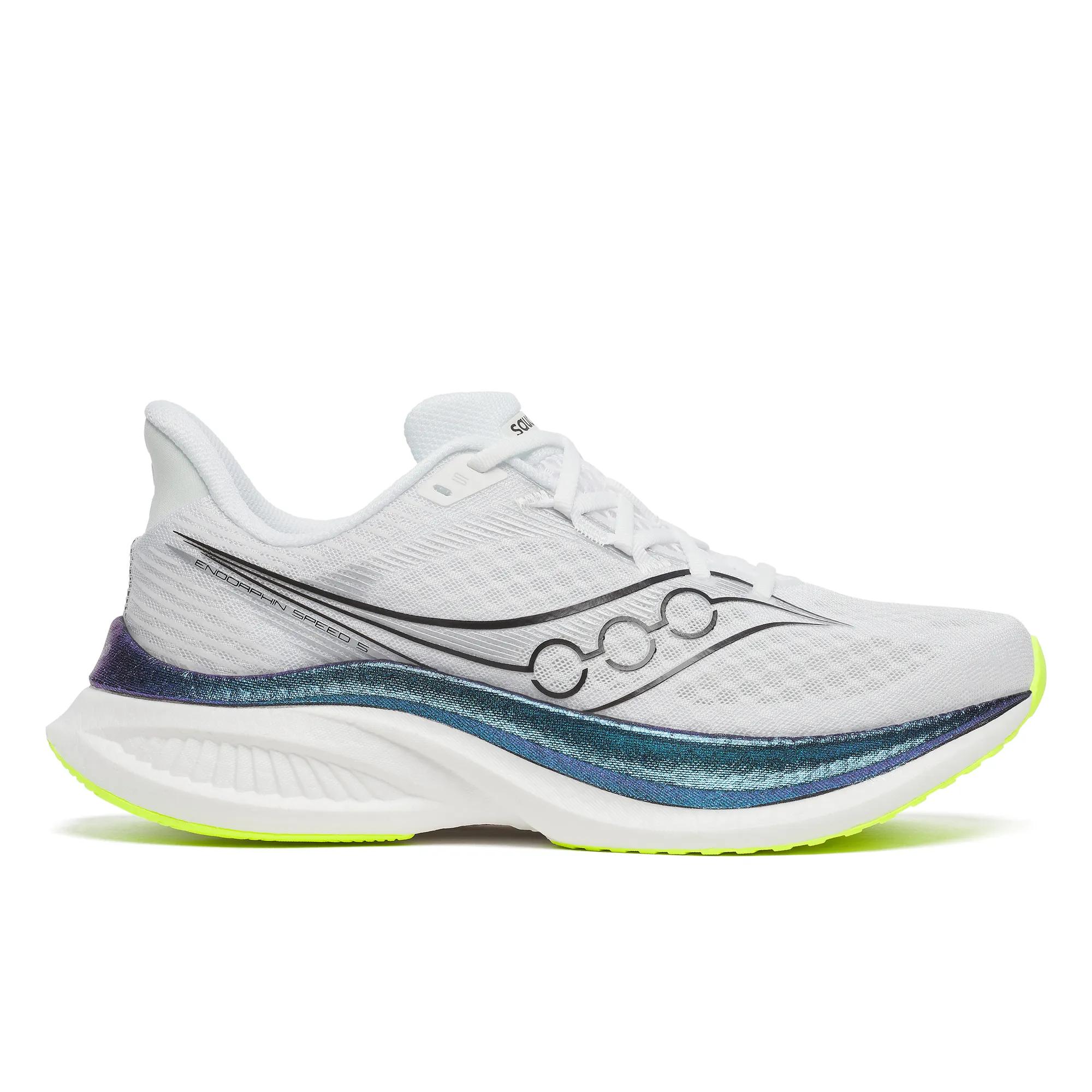 Saucony Men's Endorphin Speed 5 Trainers - White  - Size UK 10