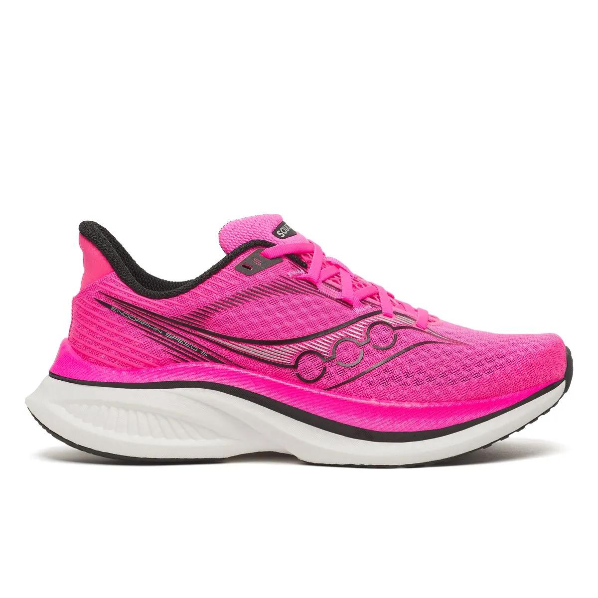 Saucony Men's Endorphin Speed 5 Trainers - Pink  - Size UK 9.5
