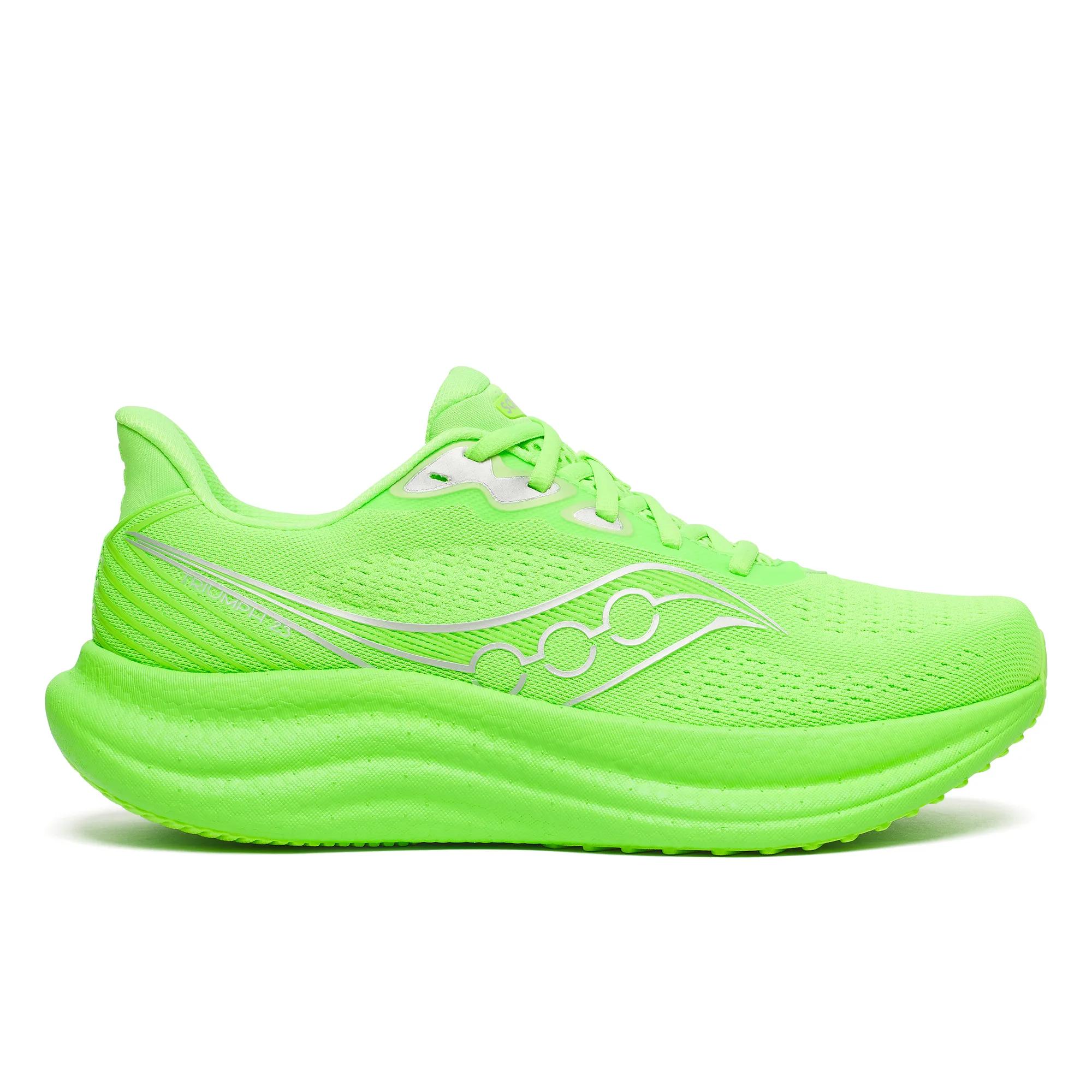 Saucony Men's Triumph 23 Trainers - Green  - Size UK 7.5
