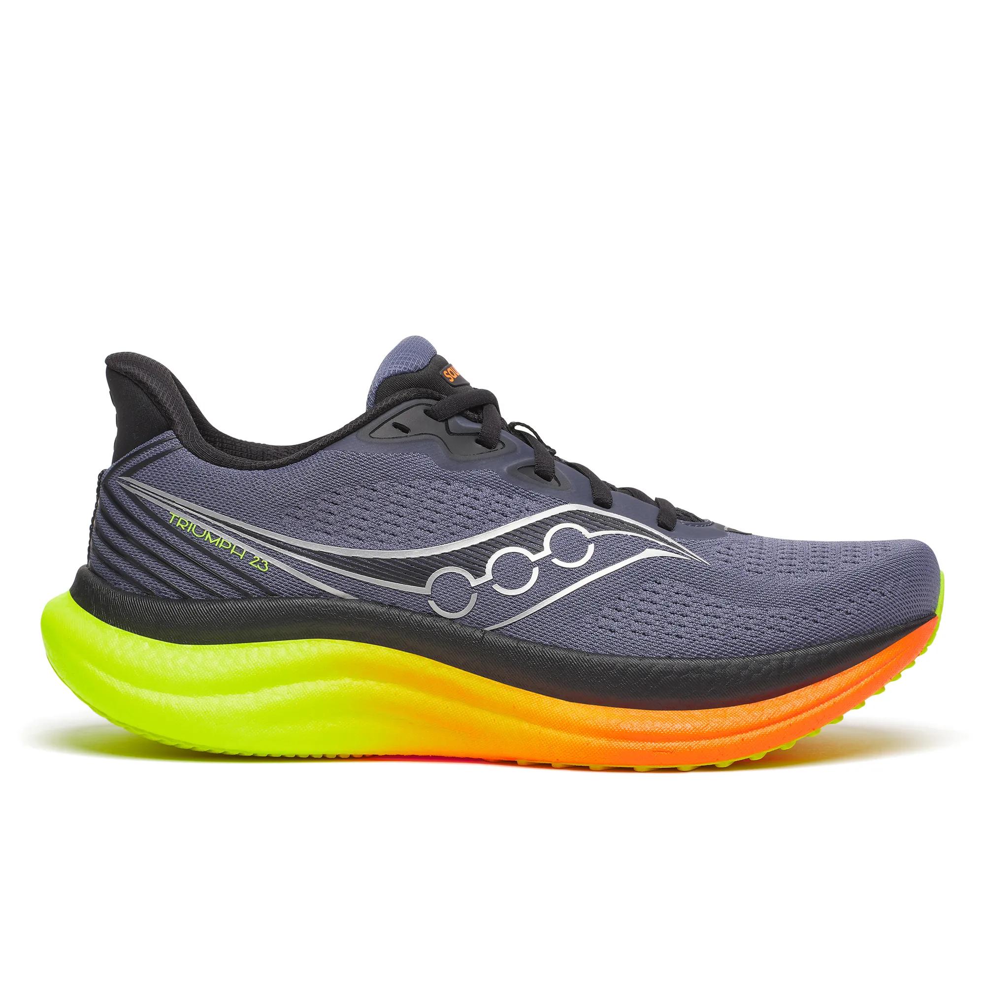 Saucony Men's Triumph 23 Trainers - Grey  - Size UK 10.5