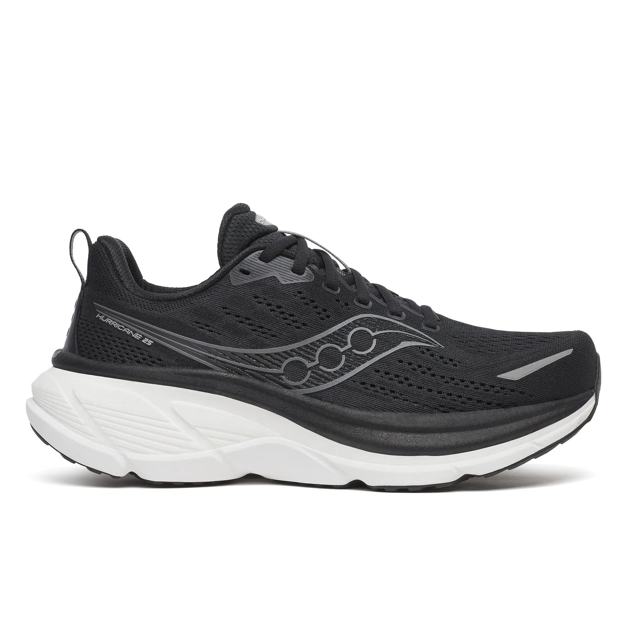 Saucony Men's Hurricane 25 Trainers - Black  - Size UK 8