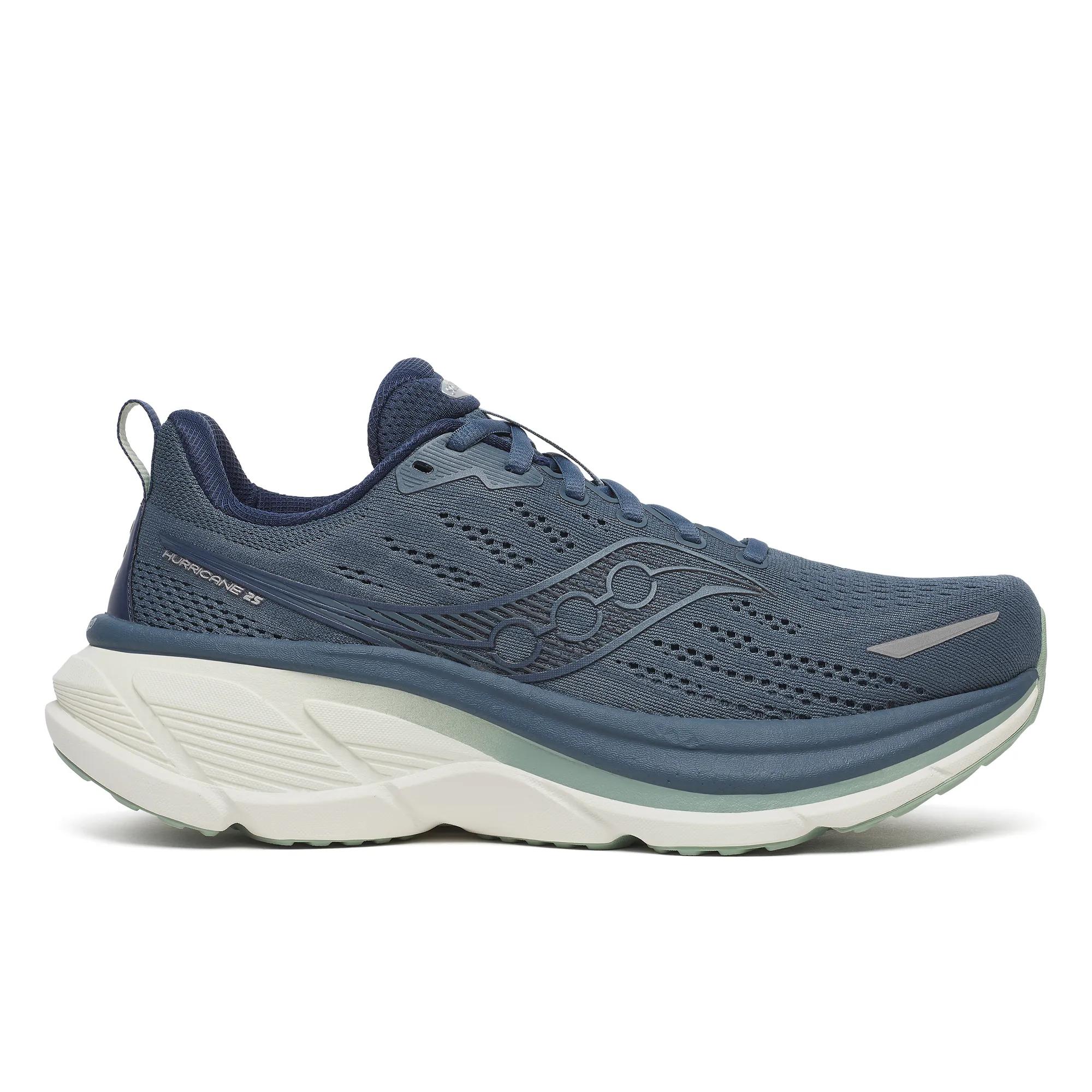 Saucony Men's Hurricane 25 Trainers - Green  - Size UK 7.5